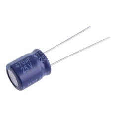 470uF 25V SK 10x12mm 85°C SK025M0470A5S-1012-Yageo електролітичний конденсатор