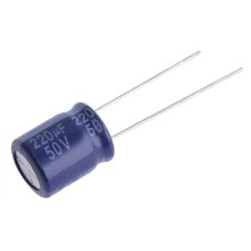 220uF 50V SK 10x12mm 85°C SK050M0220A5F-1012-Yageo електролітичний конденсатор