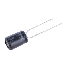 100uF 50V SH 8x11mm 105°C SH050M0100A5S-0811-Yageo електролітичний конденсатор