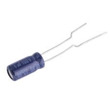 1uF 100V SK 5x11mm 85°C SK100M1R00AZF-0511-Yageo електролітичний конденсатор