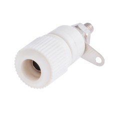 Гніздо банан біле 4мм GT1-1569 WHITE
