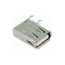 USBA-1J бічний монтаж на ребро USB-A1D02F-0B4N