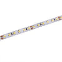 Светодиодная лента 24В, LM2835-WN120-W-24V-8MM, 12W,M, IP20 Leomay