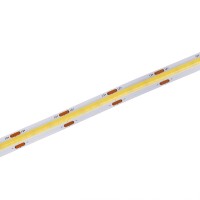 Светодиодная лента COB 12В, LMCOB-WN378-W-12V-8MM, 8W,m, IP20 Leomay