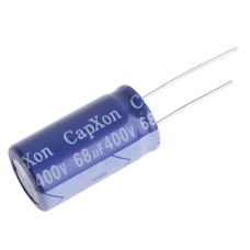 68uF 400V GS 16x30mm CapXon