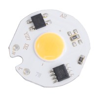 Светодиод 7W, белый теплый White AC 220V COB LED Opto