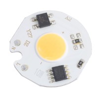Светодиод 10W, белый теплый AC220V COB Opto