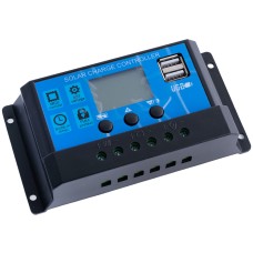Контролер заряду сонячних панелей PWM 20А 12В/24В DMD-YJSS-20A
