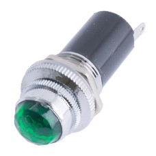 Індикаторна зелена лампа Indicator 220v neon Green