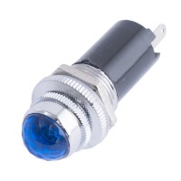 Индикаторная лампа синяя (Indicator 220v neon Blue)