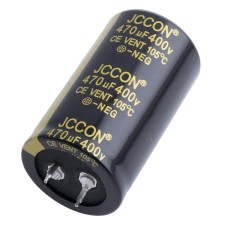 470uF 400V 30x50mm JCCON400MFUF400V-JCCON електролітичний конденсатор