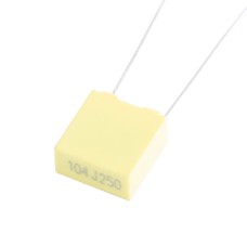CL21X 100nF 250V K/-10%, P,5mm, 2,5x6,5x7,5mm STCL21X-B104K2EL5-Stcapasitor конденсатор плівковий
