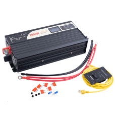 Інвертор 2000W 12V→230V чиста синусоїда LCD SP-2000L12VLCD – Swipower