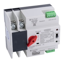Автоматичний перемикач введення резерву 2P 230V 125A TOQ5-125/2P - TOMZN