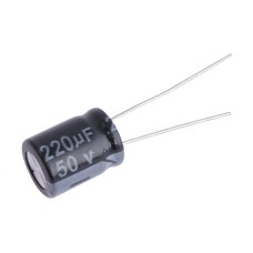 220uF 50V 10x12mm 105°C Chongx електролітичний конденсатор