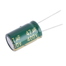 47uF 400V 16x25mm 105°C низькоімпедансний Chongx електролітичний конденсатор