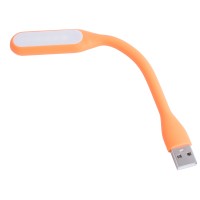 Фонарик гибкий LED USB, 1.2W, 4500K, оранжевый