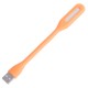 Ліхтарик гнучкий LED USB, 1.2W, 4500K, помаранчевий