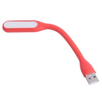 Ліхтарик гнучкий LED USB, 1.2W, 4500K, червоний