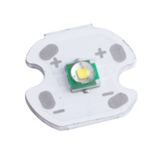 Світлодіод 1-3W, білий холодний 6500K крапля 3.5х3.5mm, біла підкладка 12мм