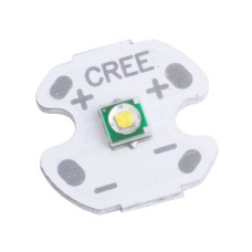 Світлодіод 1-3W, білий холодний 6500K крапля 3.5х3.5mm, біла підкладка 16мм