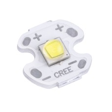 Світлодіод 10W, білий холодний 6500K крапля 5х5mm, біла підкладка 16мм