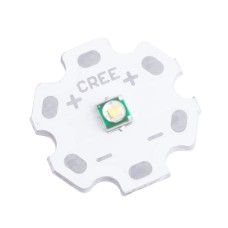 Світлодіод 1-3W, білий холодний 6500K крапля 3.5х3.5mm, біла підкладка 20мм