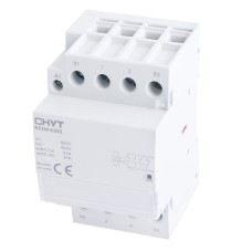 Контактор DIN 4P, 63A, 2NO 2 NC KCH8-6322 4P - 2NO 2 NC