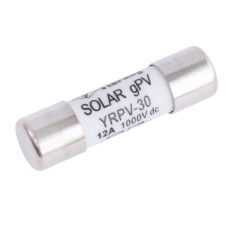 Запобіжник 10x38мм 12A 1000V FUSE 10x38-12A YRPV-30-12A
