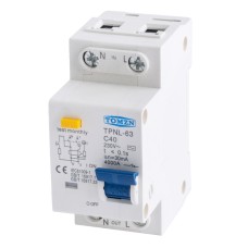 Автомат диференціальний 40A TPNL-63-С40 - TOMZN