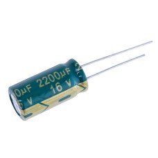 2200uF 16V 10x20mm Changxin електролітичний конденсатор