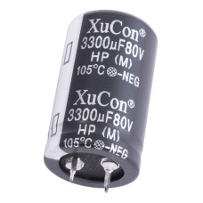 3300uF 80V 20% 25x40mm J02A338M1KD25L40-JEC електролітичний конденсатор