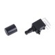 Перемикач SPST-NO x2, PB400EEQR1BLK E-SWITCH