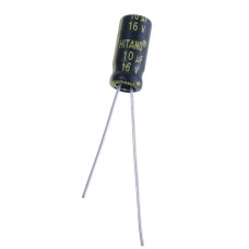 10uF 16V EXR 5x11mm low imp. EXR100M16B-Hitano електролітичний конденсатор низькоімпедансний