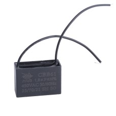 1,8 uF 450VAC ±10% 38x27x14.5мм KSC 1.8/450 JYC