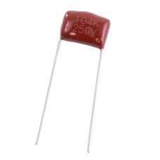 MER 100nF 250V K/-10%, P , 10mm, 5,5x10x13mm MER104K2EB-Hitano конденсатор плівковий