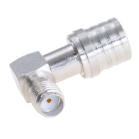 Перехідник QMA-M на SMA-F кутовий