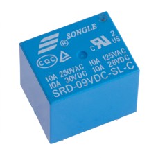 Реле SRD-09VDC-SL-C 5 pins Songle