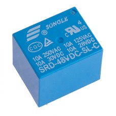 Реле SRD-48VDC-SL-C 5 pins Songle