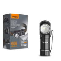 Портативный светодиодный фонарик 10W 600Lm, VIDEX. Уценка: после ремонта