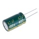 Електролітичний конденсатор 47uF 400V 16x25mm 105°C (Chongx