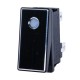 Перемикач LBCX2810.5, клавіша чорна, підсвітка червона, 220V Lanboo