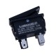 Перемикач LBCX2810.5, клавіша чорна, підсвітка червона, 220V Lanboo