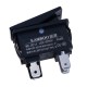 Переключатель LBCX2810.5, клавиша серебряная, подсветка зелёная, 220V Lanboo