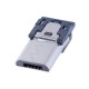 Micro USB вилка, 4 контакти, SMD-монтаж (KLS1-235-1 - KLS)