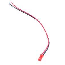 Роз'єм JST 2-pin "тато" 2,5 мм 20cm з 2 проводами