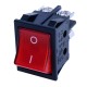 Перемикач KCD2-2-201NS red 220V Daier
