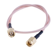 Перехідник SMA-M в SMA-M RG316 провід 30см.