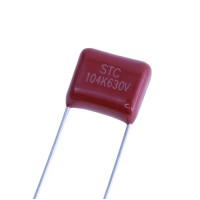 MKT 100nF 630VDC 5% P=10mm (STCL21-104K2JL10-630VDC) Stcapasitor