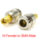 Переходник N-Female-SMA Male